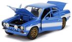 Jada Toys Ford Escort Fast & Furious / Schaal 1:24 / NIEUW, Hobby en Vrije tijd, Modelauto's | 1:24, Jada Toys, Nieuw, Ophalen of Verzenden