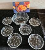 Glasschalen, 7 delig. Nieuw in doos!, Huis en Inrichting, Ophalen of Verzenden, Nieuw
