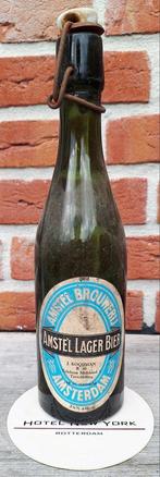 Amstel bier Amsterdam. Oude fles., Ophalen of Verzenden, Gebruikt, Amstel