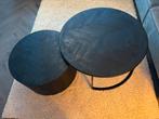 Salontafel, Huis en Inrichting, Tafels | Salontafels, Ophalen, 50 tot 100 cm, Rond, Zo goed als nieuw