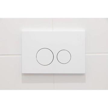 2x Geberit bedieningsplaat - Glans Wit beschikbaar voor biedingen