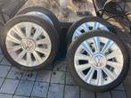 VW Up! Velgen met Banden 185/50 R16, Gebruikt, 16 inch, Banden en Velgen, Personenwagen