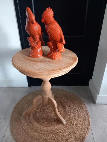 Stoer & Landelijk ronde salon bijzetafel beschikbaar voor biedingen