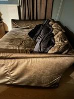 Loungebank Linteloo - Goudkleurige stof, afneembaar, Huis en Inrichting, Ophalen, Gebruikt, Stof