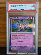 Mr. Mime 122/165 Pokémon 151 PSA 9, Ophalen, Zo goed als nieuw, Losse kaart
