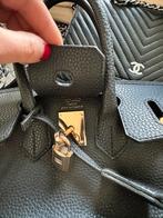 Hermes leren tas, Ophalen of Verzenden, Zo goed als nieuw, Zwart