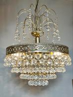 GEMERKTE SWAROVSKI kristallen ballen kroonluchter hanglamp, Huis en Inrichting, Lampen | Kroonluchters, Baak, Ophalen of Verzenden