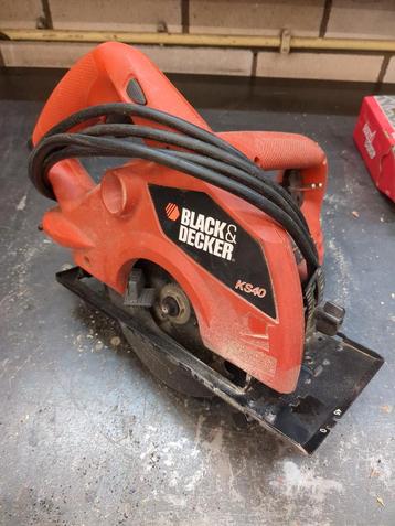 Black and Decker KS40 cirkelzaag invalzaag  beschikbaar voor biedingen