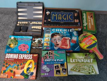 Backgammon Chemielab Magic Star Wars en andere spellen beschikbaar voor biedingen