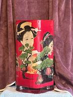 Vintage Decoupage Vazen - Steampunk & Herfst en Chinese, Huis en Inrichting, Overige materialen, Gebruikt, Overige kleuren, Ophalen of Verzenden