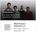 2x premium zitplaatsen Big Time Rush 8 december, Tickets en Kaartjes, Concerten | Pop, Twee personen, December
