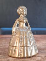 div vintage deurbel tafelbel hand-bel messing koper brons, Antiek en Kunst, Ophalen of Verzenden