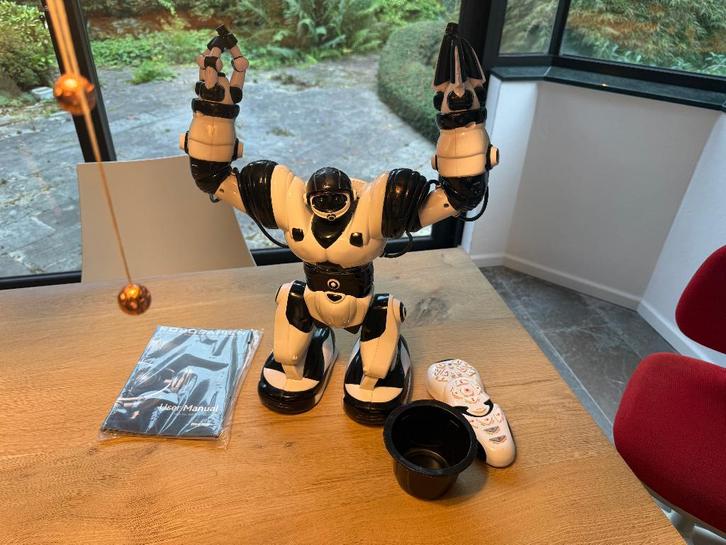 WoWwee Robosapien large (35cm hoog) in uitstekende staat, Verzamelen, Speelgoed, Zo goed als nieuw, Ophalen
