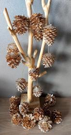NIEUW GOUDEN DENNENAPPELS HANGERS-HERST-KERST, Diversen, Verzenden, Nieuw