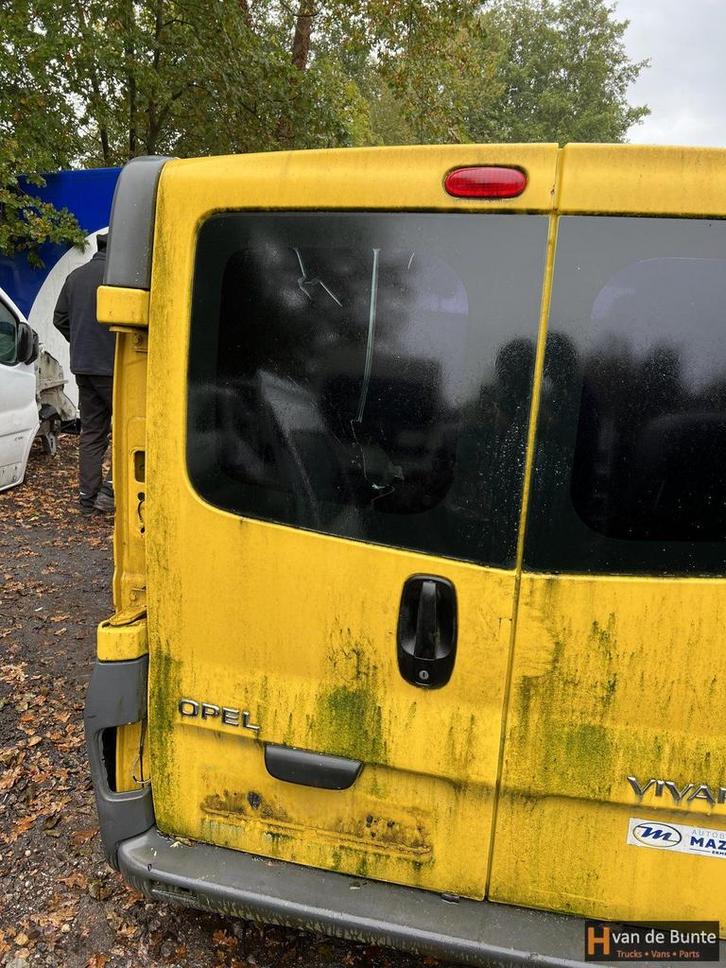 Opel Vivaro Achterdeuren links&Rechts, Auto-onderdelen, Carrosserie en Plaatwerk, Achterklep, Opel, Achter, Gebruikt, Ophalen of Verzenden