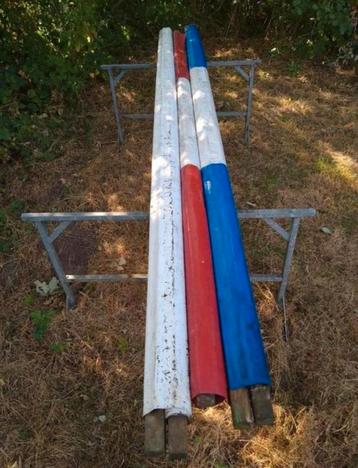 Te koop dik pvc zeil wit afmeting 310*190 cm met of zonder beschikbaar voor biedingen