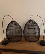 lampen 2 stuks, Huis en Inrichting, Lampen | Hanglampen, Ophalen, Zo goed als nieuw, Metaal, Minder dan 50 cm