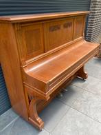 Originele Ed Seiler piano te koop met demper op wieltjes, Muziek en Instrumenten, Piano's, Ophalen, Gebruikt, Bruin, Piano