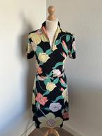 King Louie maat L fleurige emmy jurk 2779, Maat 42/44 (L), Ophalen of Verzenden, Zo goed als nieuw, Knielengte