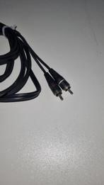 Audio kabel - RCA/Tulp, Audio, Tv en Foto, Audiokabels en Televisiekabels, Ophalen of Verzenden, Zo goed als nieuw, Minder dan 2 meter