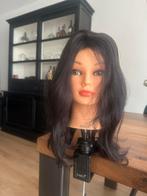 Echte haar pruik - bijna nooit gedragen!, Ophalen of Verzenden, Zo goed als nieuw, Pruik of Haarverlenging