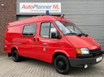 Ford Transit 2.0 Benzine! Ex-Brandweer! 6-Pers.! *19.467KM!*, Auto's, Gebruikt, 4 cilinders, Origineel Nederlands, Handgeschakeld
