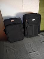 twee kleine koffers, Sieraden, Tassen en Uiterlijk, Koffers, Ophalen, Uitschuifbare handgreep, Gebruikt, Minder dan 50 cm