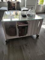 Salontafel op wielen, Ophalen, Zo goed als nieuw, 50 tot 100 cm, 50 tot 75 cm