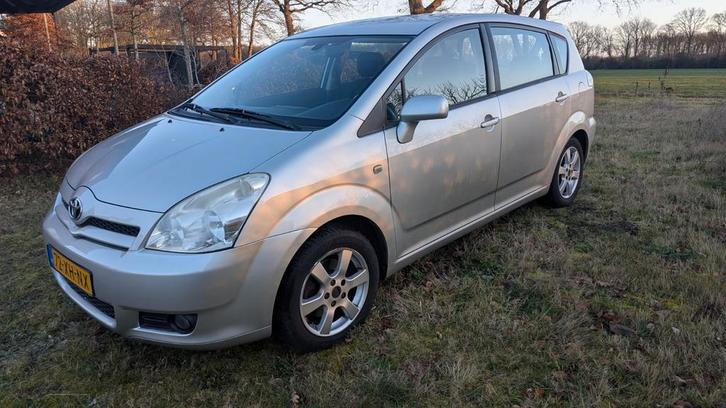 Toyota Corolla Verso 1.8 Vvt-i 7P 2007 Grijs, Auto's, Toyota, Particulier, Corolla Verso, ABS, Achteruitrijcamera, Airbags, Airconditioning