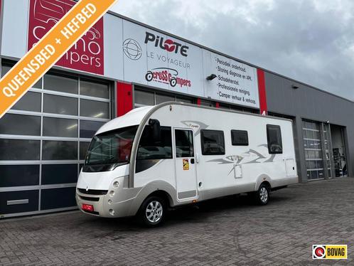 Itineo MB740 Queensbed, hefbed, Caravans en Kamperen, Campers, Bedrijf, Integraal, tot en met 4, Overige merken, Diesel, 7 tot 8 meter