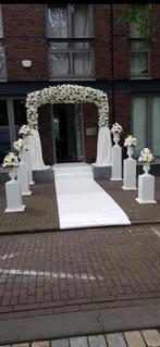 BLOEMENBOOG XXL GHORZJA BRUILOFT EREBOOG PILAREN WHIT FLOWER, Ophalen, Nieuw