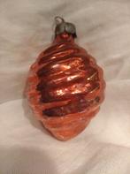 B246 oude russische kerstbal roze lampion, 6,5 cm, Diversen, Kerst, Ophalen of Verzenden, Gebruikt