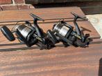 Shimano baitrunners USA 4500b 2x, Watersport en Boten, Hengelsport | Karpervissen, Ophalen of Verzenden, Zo goed als nieuw, Molen