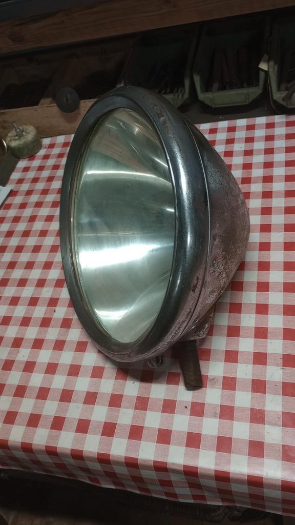 Antieke Oldtimer Koplamp, Antiek en Kunst, Antiek | Gereedschap en Instrumenten, Ophalen of Verzenden