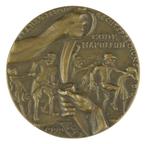 MEDAL 1920 Karl Goetz : Brothels on the Rhine, Postzegels en Munten, Penningen en Medailles, Verzenden, Brons, Buitenland