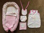 Compleet set voor baby pop nestje luiertje slaapzak nieuw, Ophalen of Verzenden, Nieuw, Babypop