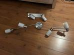 Plafond lamp spotjes (set van 4 en 2), Ophalen of Verzenden, Zo goed als nieuw, Metaal of Aluminium, Plafondspot of Wandspot