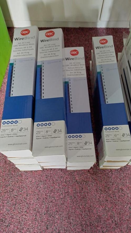 Diverse bindruggen en klemruggen, Diversen, Schrijfwaren, Nieuw, Ophalen of Verzenden