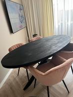 Ovale grote eettafel 180 x 90, Huis en Inrichting, Tafels | Eettafels, Ophalen, 50 tot 100 cm, Zo goed als nieuw, Vijf personen of meer