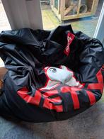 Grote Fatboy zitzak - zwart, rood, wit, Ophalen, Zo goed als nieuw, Zwart, Zitzak