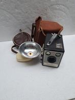 vintage fotocamera van Kodak type Brownie Flash, Audio, Tv en Foto, Fotocamera's Analoog, Ophalen of Verzenden, Gebruikt, Spiegelreflex