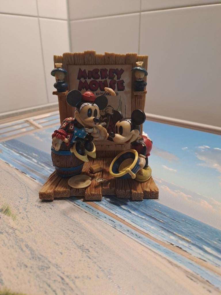 Origineel Mickey Mouse Prieeltje - Disney verzamelobject, Verzamelen, Disney, Mickey Mouse, Ophalen of Verzenden