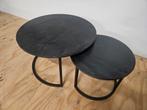 Marmeren Salontafel set van 2, Ophalen, 50 tot 100 cm, ., Rond