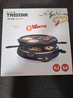 Nieuw in de verpakking Tristar raclette voor 6 personen., Witgoed en Apparatuur, Gourmetstellen, Nieuw, 4 t/m 7 personen, Ophalen of Verzenden