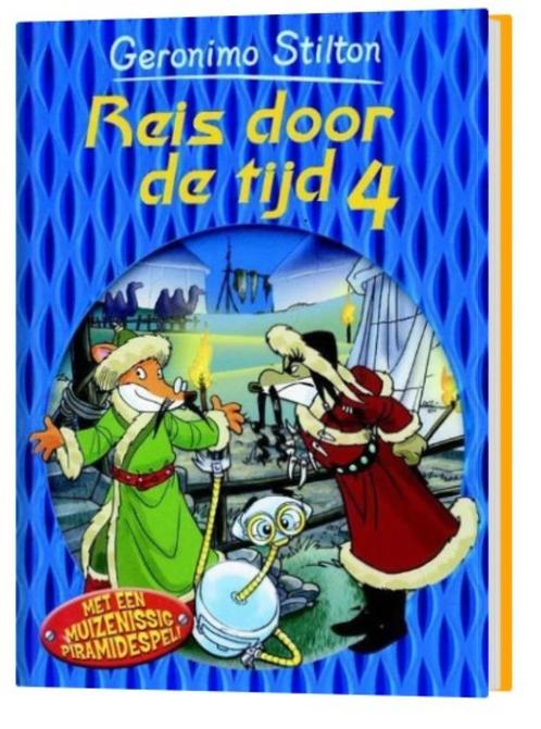 Geronimo Stilton: Reis door de Tijd 4, Boeken, Kinderboeken | Jeugd | 10 tot 12 jaar, Zo goed als nieuw, Fictie, Ophalen of Verzenden