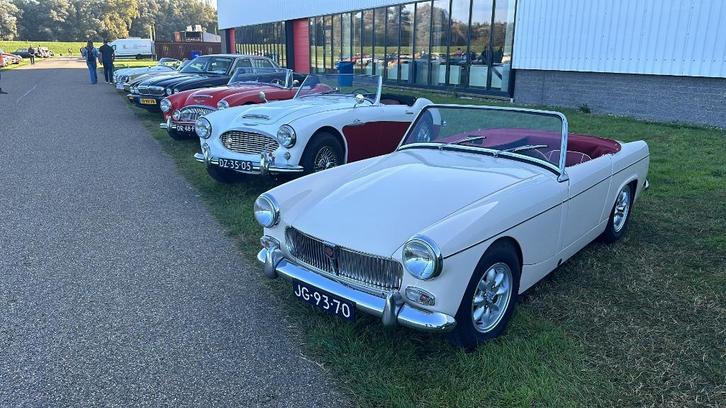 MG Midget MK1 1962 Old English White, Auto's, MG, Particulier, Midget, Benzine, Cabriolet, Handgeschakeld, Origineel Nederlands