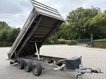Hapert elektrische kipper 400x200 cm Tridem 3500 kg bj 2008 beschikbaar voor biedingen