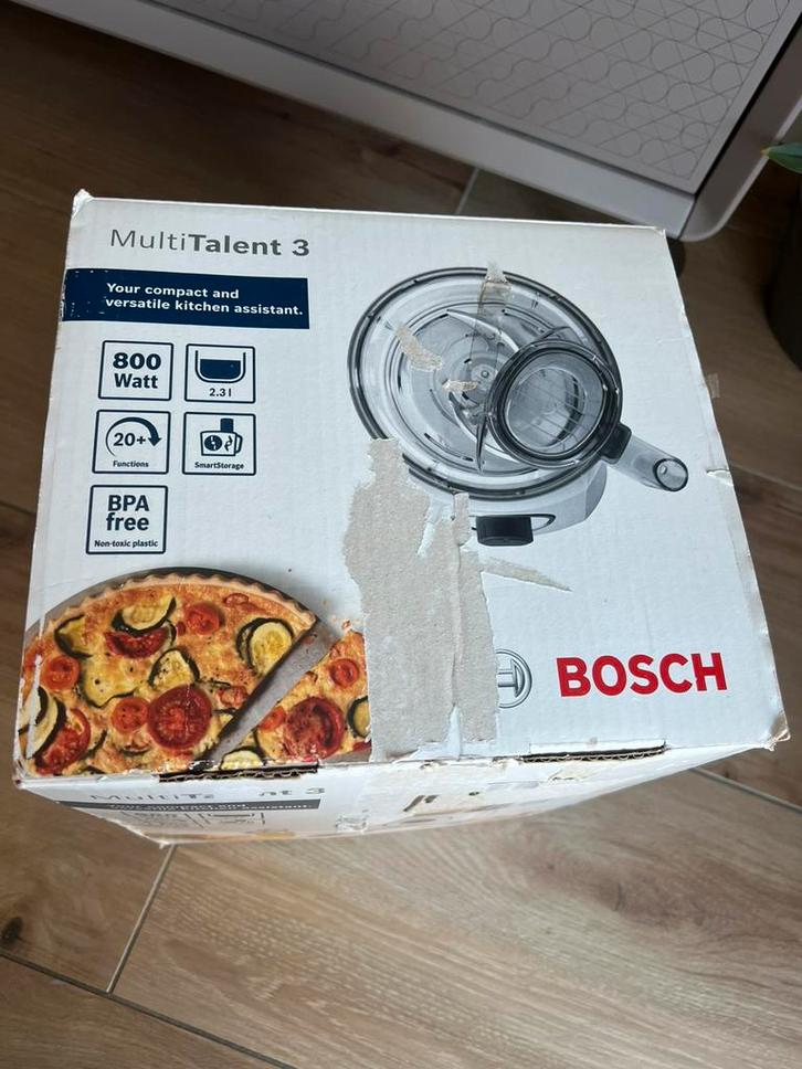 Bosch MCM3100W, Witgoed en Apparatuur, Keukenmixers, Zo goed als nieuw, 3 snelheden of meer, Ophalen of Verzenden