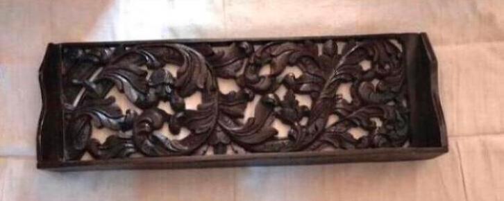 Houtsnijwerk plank, Antiek en Kunst, Kunst | Beelden en Houtsnijwerken, Ophalen of Verzenden