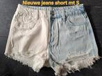 Nieuwe Jeans Short - 2 Kleuren - Maat S, Ophalen of Verzenden, Nieuw, Overige kleuren, W27 (confectie 34) of kleiner
